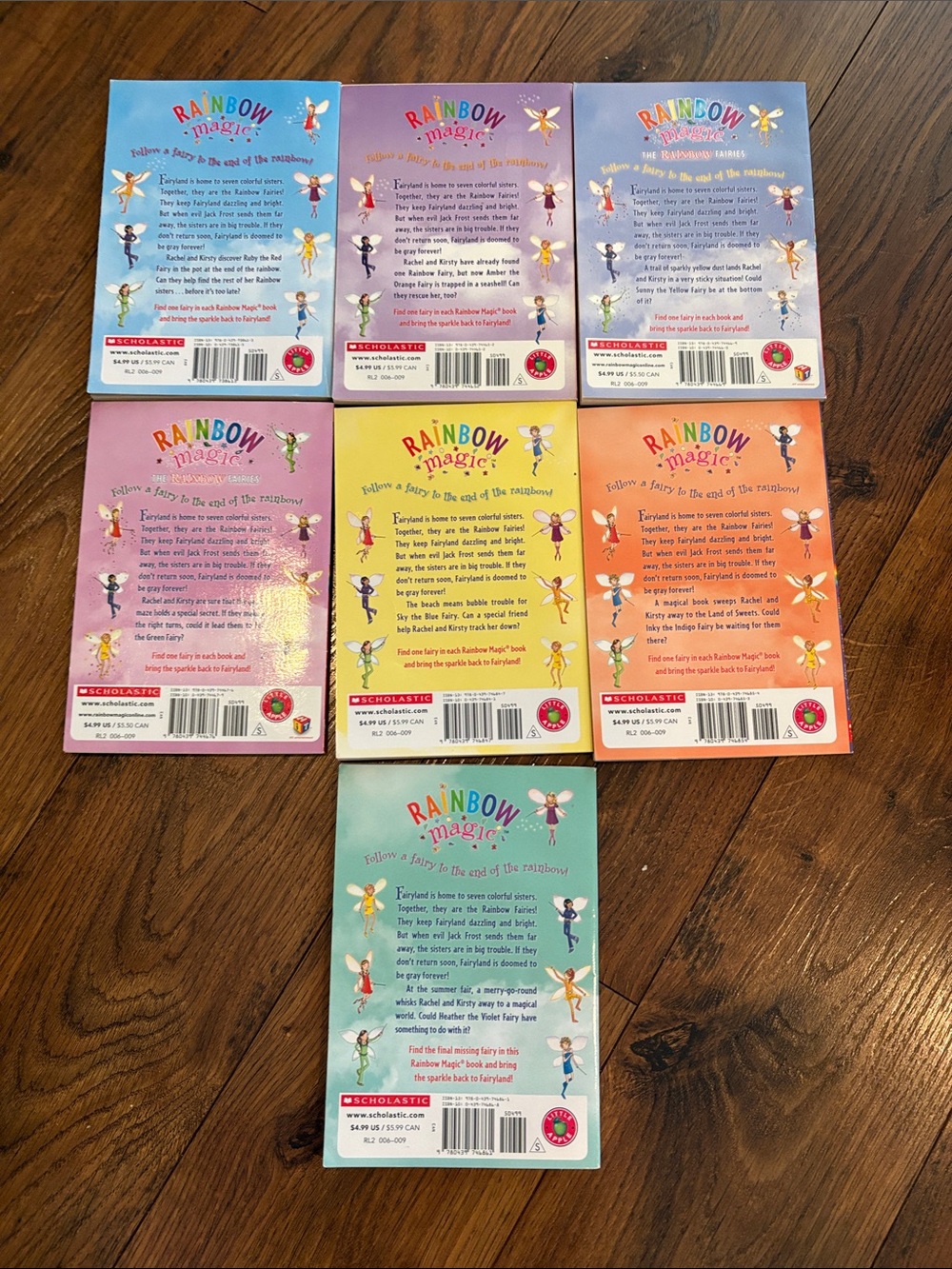 Rainbow Magic Fairy Book Set featuring Ruby, Amber, Sunny & More - Picture 9 of 9